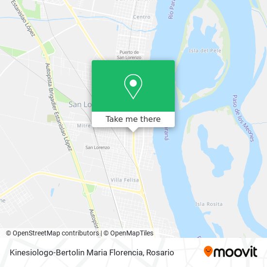 Kinesiologo-Bertolin Maria Florencia map