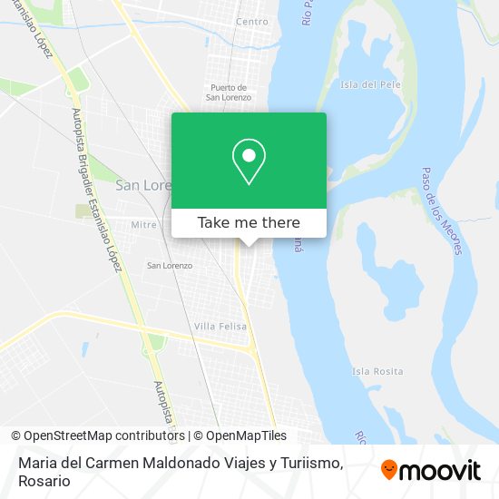 Maria del Carmen Maldonado Viajes y Turiismo map