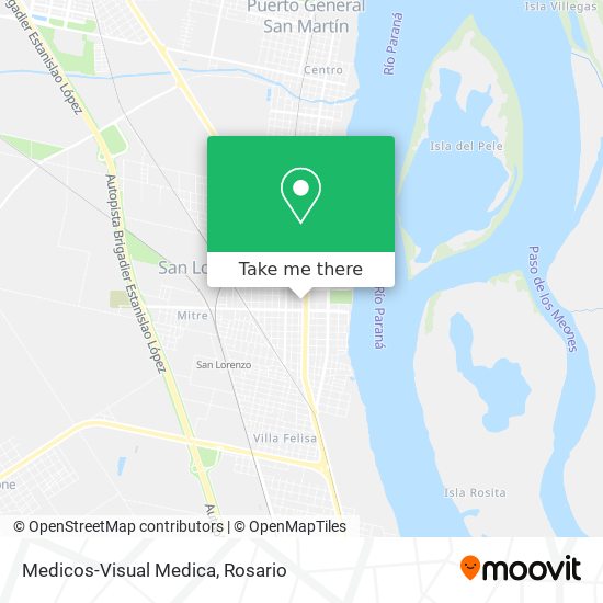 Mapa de Medicos-Visual Medica