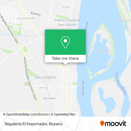 Regalería El Importador map