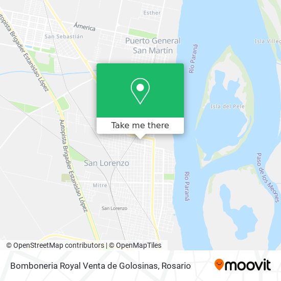 Bomboneria Royal Venta de Golosinas map