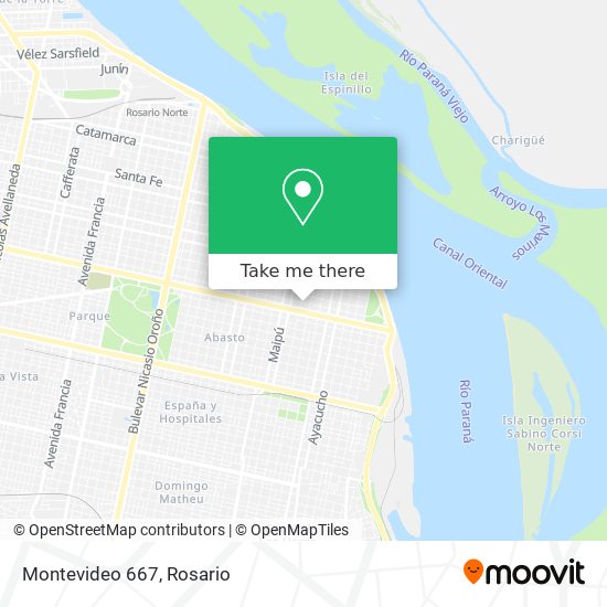 Montevideo 667 map