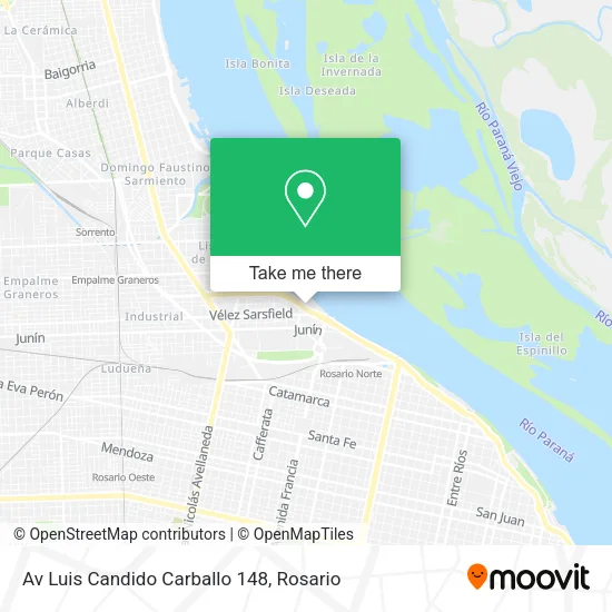 Av Luis Candido Carballo 148 map