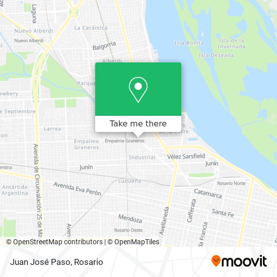 Juan José Paso map