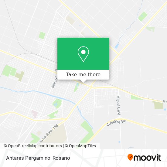 Mapa de Antares Pergamino