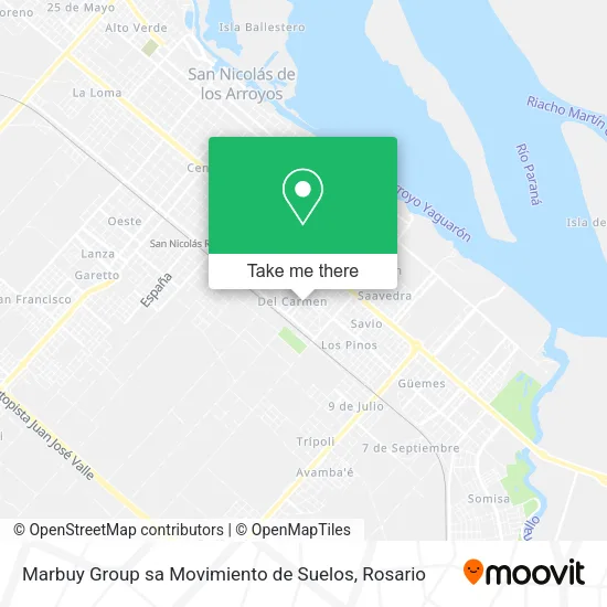 Marbuy Group sa Movimiento de Suelos map