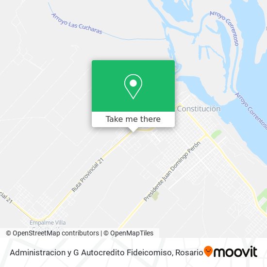 Administracion y G Autocredito Fideicomiso map