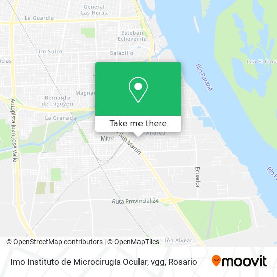 Mapa de Imo Instituto de Microcirugía Ocular, vgg