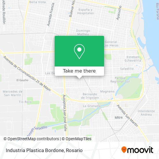 Industria Plastica Bordone map