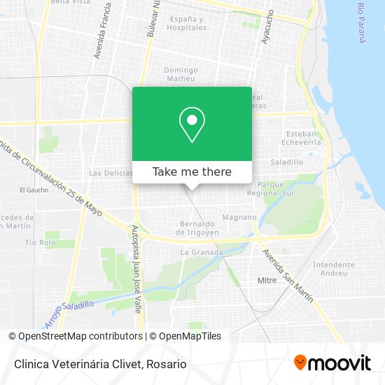 Clinica Veterinária Clivet map