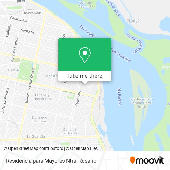 Residencia para Mayores Ntra map