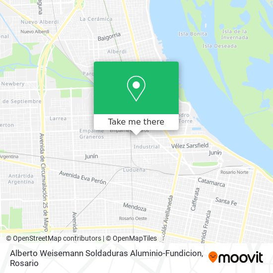 Alberto Weisemann Soldaduras Aluminio-Fundicion map