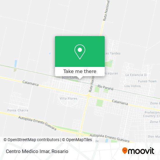 Centro Medico Imar map