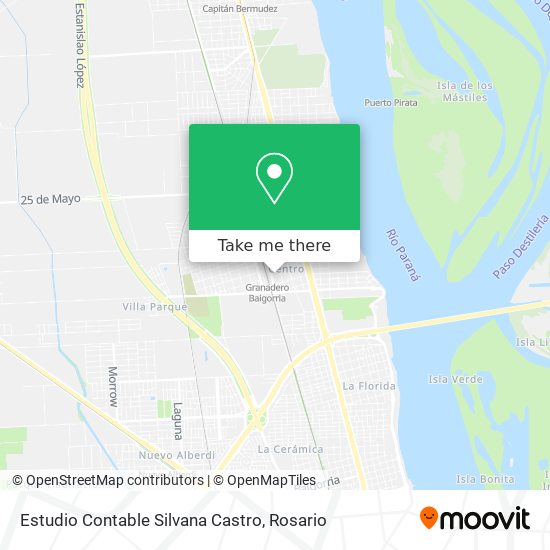 Mapa de Estudio Contable Silvana Castro