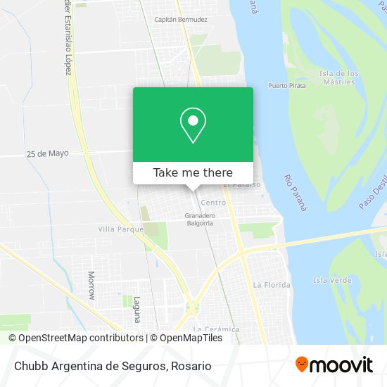 Chubb Argentina de Seguros map