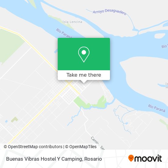 Buenas Vibras Hostel Y Camping map
