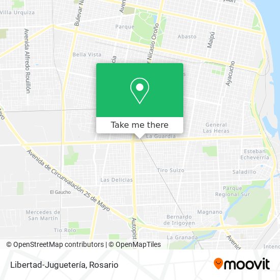 Libertad-Juguetería map