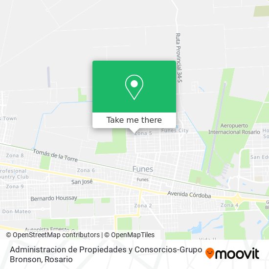 Administracion de Propiedades y Consorcios-Grupo Bronson map