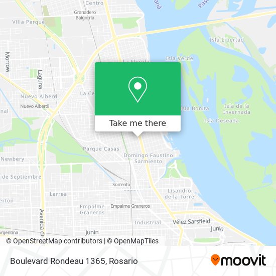 Mapa de Boulevard Rondeau 1365