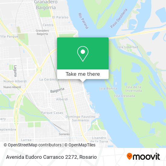 Avenida Eudoro Carrasco 2272 map