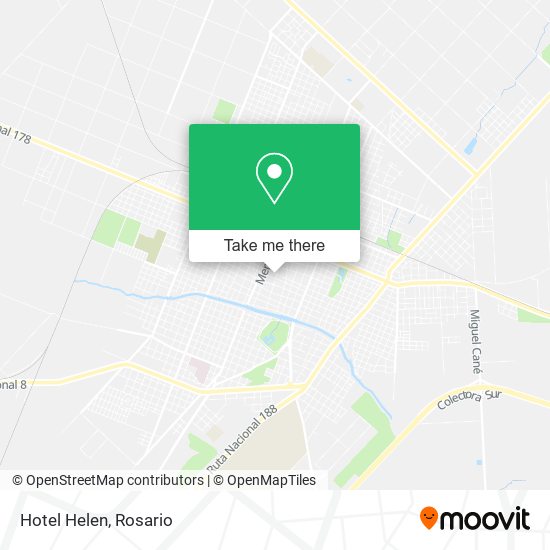 Hotel Helen map