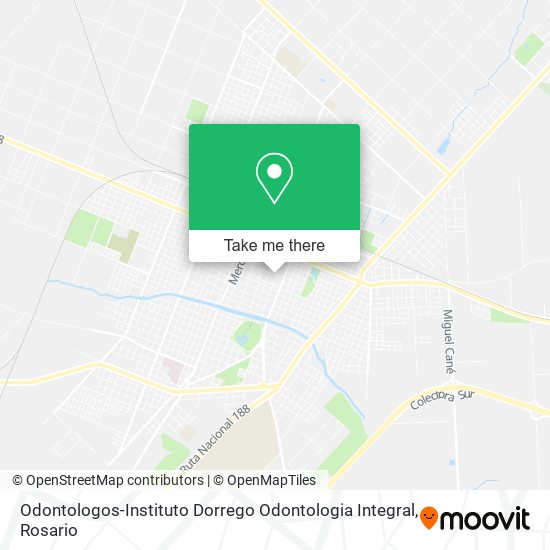 Odontologos-Instituto Dorrego Odontologia Integral map