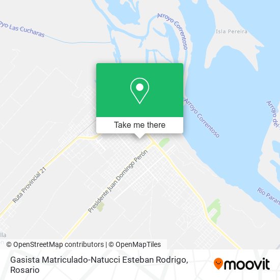 Gasista Matriculado-Natucci Esteban Rodrigo map