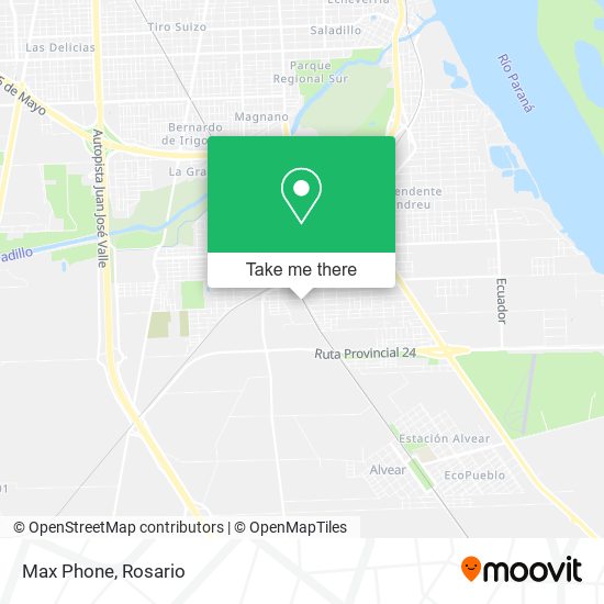 Max Phone map