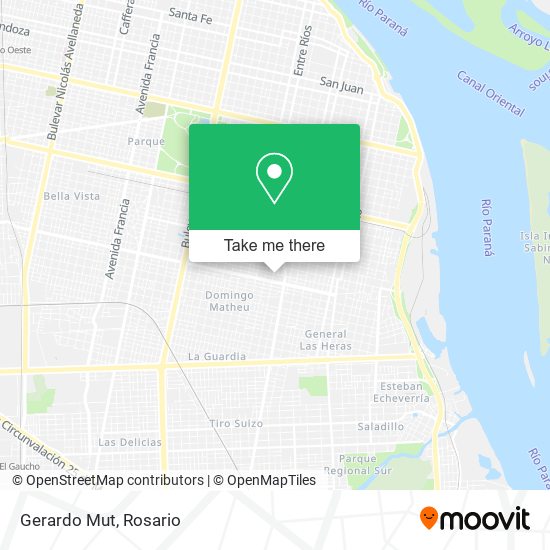 Mapa de Gerardo Mut