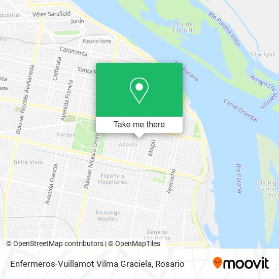 Mapa de Enfermeros-Vuillamot Vilma Graciela