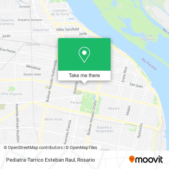 Pediatra-Tarrico Esteban Raul map