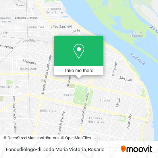 Fonoudiologo-di Dodo Maria Victoria map