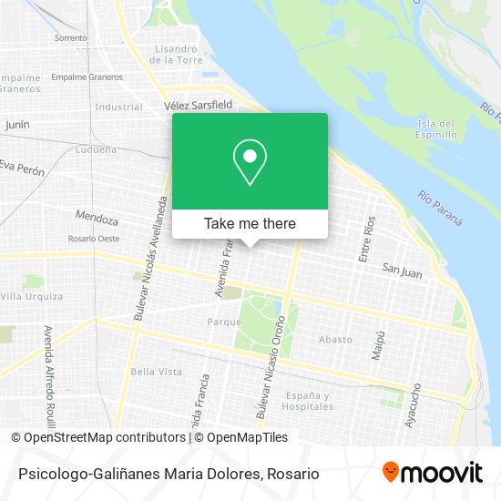 Psicologo-Galiñanes Maria Dolores map