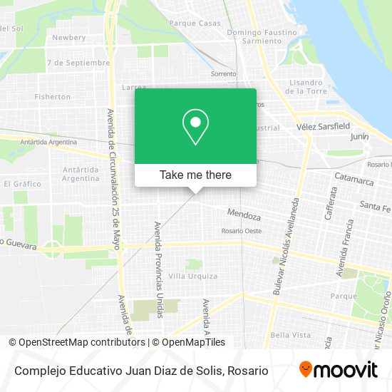 Complejo Educativo Juan Diaz de Solis map