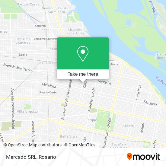 Mercado SRL map