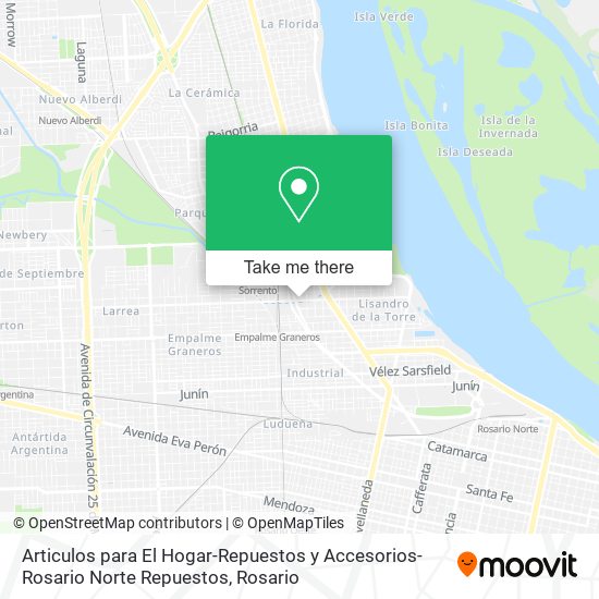 Articulos para El Hogar-Repuestos y Accesorios-Rosario Norte Repuestos map