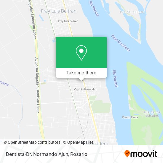Mapa de Dentista-Dr. Normando Ajun