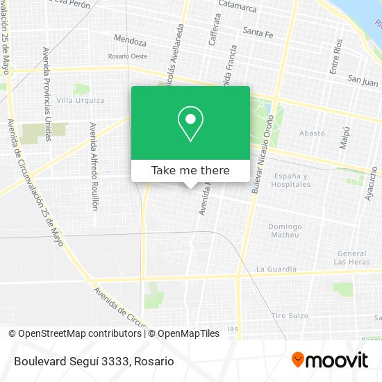 Boulevard Seguí 3333 map