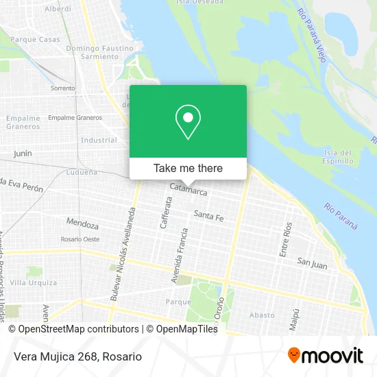 Vera Mujica 268 map