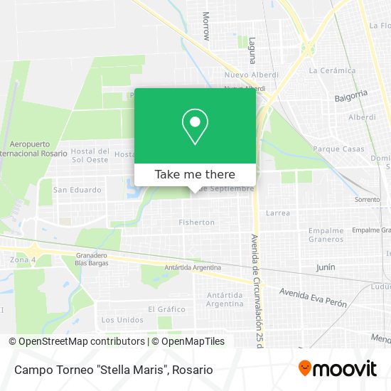 Campo Torneo "Stella Maris" map