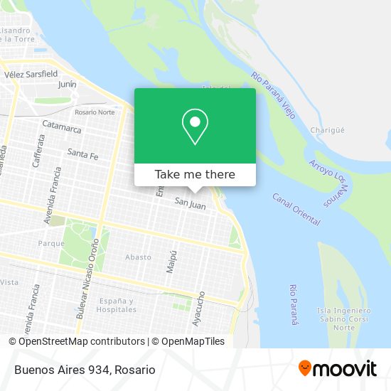 Buenos Aires 934 map