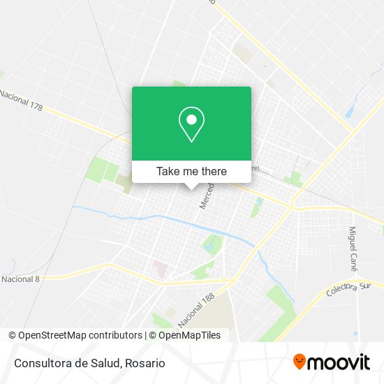 Consultora de Salud map