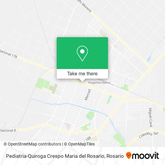 Pediatria-Quiroga Crespo Maria del Rosario map