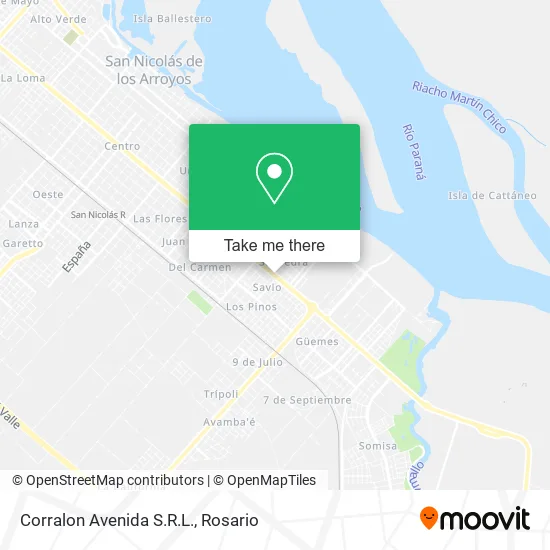 Corralon Avenida S.R.L. map