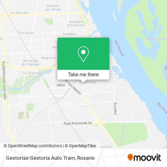 Gestorias-Gestoria Auto Tram map