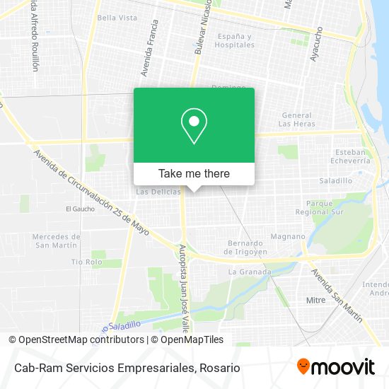 Cab-Ram Servicios Empresariales map