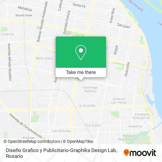 Diseño Grafico y Publicitario-Graphika Design Lab map