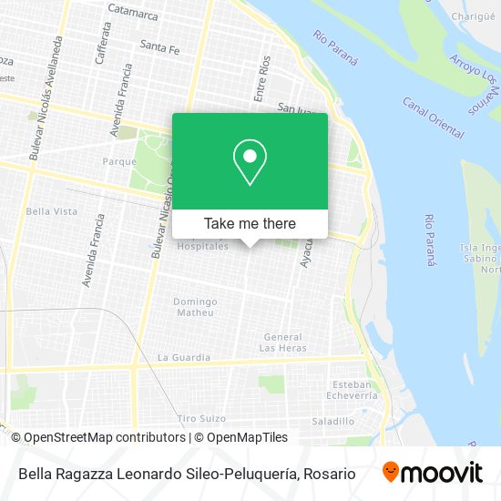 Bella Ragazza Leonardo Sileo-Peluquería map