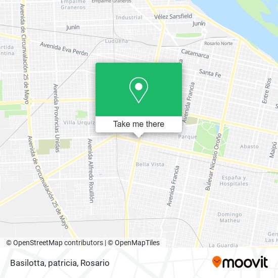 Basilotta, patricia map