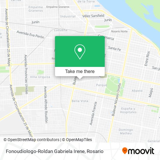 Mapa de Fonoudiologo-Roldan Gabriela Irene